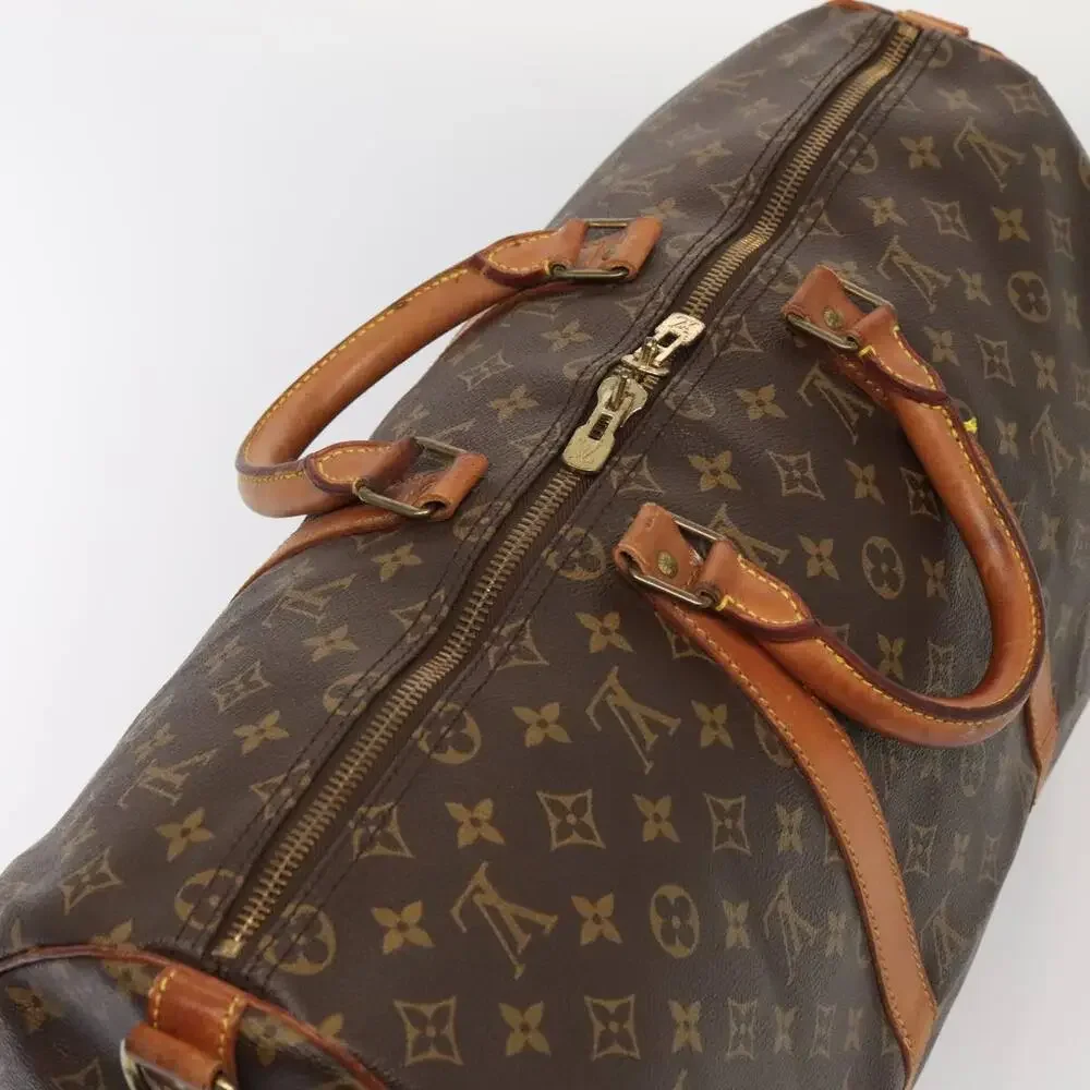LOUIS VUITTON Monogram Keepall Bandouliere 50 Boston Bag M41416